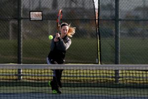 The Titans’ women’s tennis will train for the NCAA Tournament after it tied UWSP for fourth at the WIAC Tournament. 