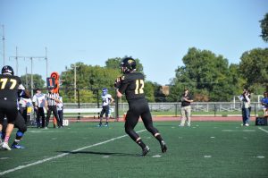 Oshkosh junior quarterback Brett Kasper has a record of 2-0 vs. Finlandia in the past two seasons. He has gone 9 for 12 on 239 yards with three touchdowns and zero interceptions. 