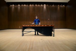 UWO student Mason Lee is a performer and a composer. Below: Lee recently won a national title for his composition "Of Light."