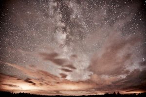 Mosher captures the night sky’s illumination created by the Northern Lights in northern Wisconsin. 