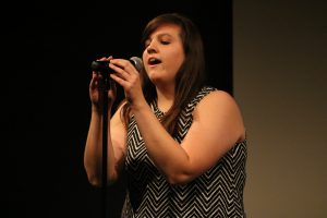 Senior and winner of the talent show, Raven Wilson, sang “Chasing Pavements” by Adele as part of her competition.