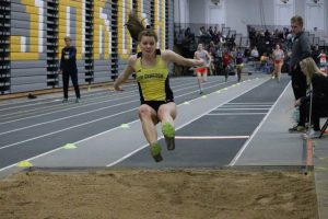 Junior jumper and sprinter Lauren Wrensch went a distance of 5.48 meters, placing second overall in the long jump.