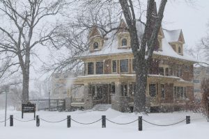 UW Oshkosh staff worked hard to remove the snow from sidewalks, streets, etc. around campus on Tuesday, Feb. 12 when the University closed due to snow.