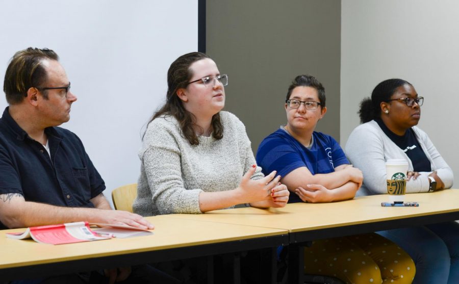 Panelists at Reeve Union speak about how spirituality has impacted their views on sex.