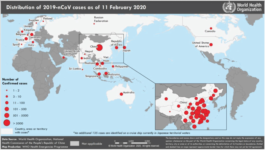 The coronavirus has infected over 37,000 people around the world, including one confirmed case in Wisconsin.