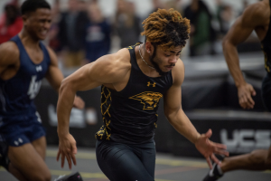 Freshman Jaylen Grant runs a 6.81 60-meter dash, a time that’s good enough for second fastest in Division-III track and a new school record for the event. Grant also won WAC Track and Field Athlete of the Week honors for his performance.