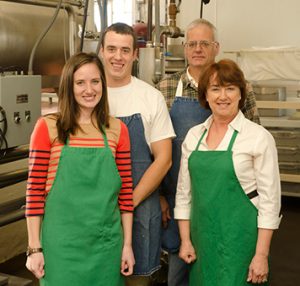 Union Star Cheese was officially formed in 1911 and remains a family business. Dave and Jan Metzig bought the business from Great Aunt Edna in 1980, and today their sons help run the cheese factory.  