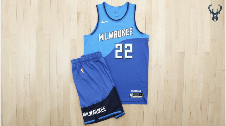 Photo: Bucks News
Milwaukee Bucks will debut new “great lakes blue city edition” uniforms for the 2020-21 season, launching on Dec. 3.