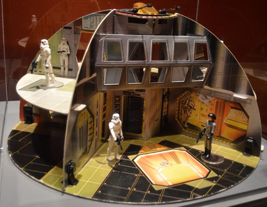 Advance-Titan
The 1978 Death Star by Palitoy is the most sought after by “Star Wars” toy collectors as it’s available only in the United Kingdom and
Canada. Jared Roll, owner of the largest “Star Wars” toy collection in Wisconsin, has been collecting toy sets like these since he was 4. 