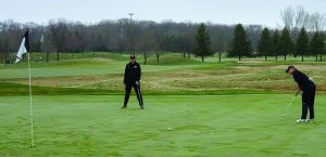 Courtesy of the UWO athletics page 
Priebe shot the lowest round of the team last year with a 71, and this year both Footit and Differt have the team’s lowest round with an 87 (+15) in the Marian University Invitational on Saturday. 