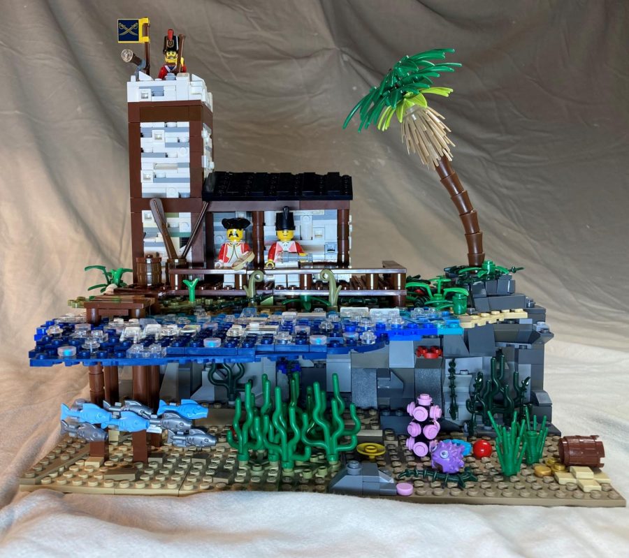 Courtesy of Oshkosh Public Library
“Tropical Outpost,” the first place winner for ages 9-10.