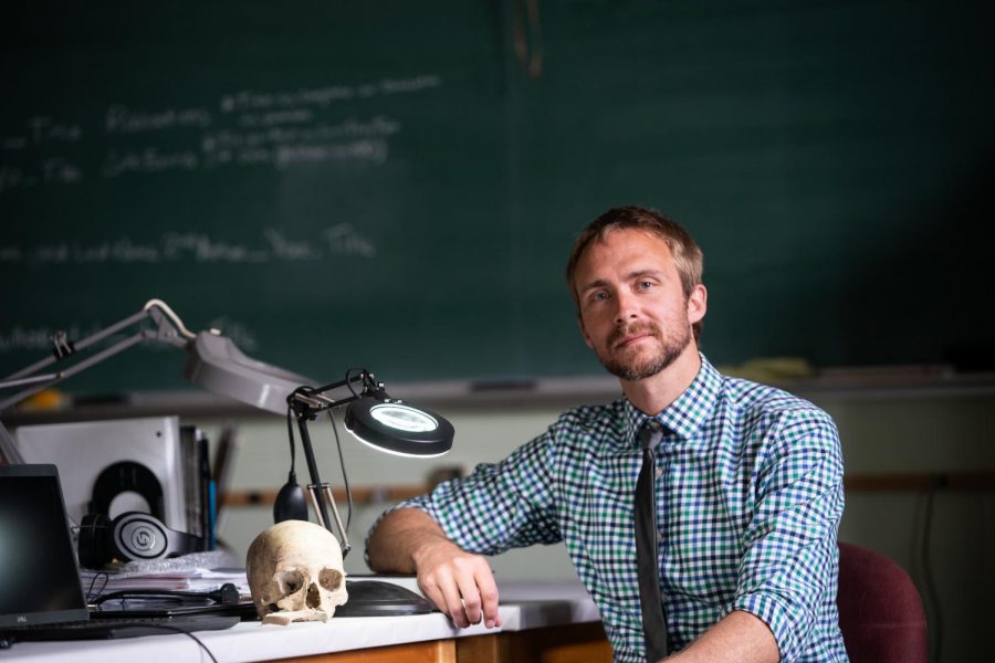 Courtesy of UWO Flickr
UW Oshkosh Associate Professor of anthropology Jordan Karsten hopes to help solve a cold case.