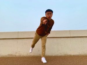 Courtesy of Max Khang
Max Khang is a senior human services leadership student with a
passion for singing and he hopes to share that with the world.
