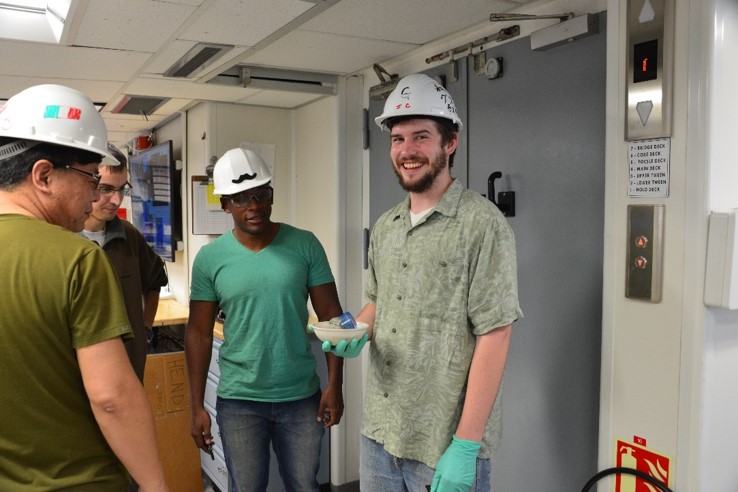 Courtesy of Jason Coenen
Jason Coenen is a UWO alumnus that graduated in 2015 and is currently is apart of the IODP Expedition 392.