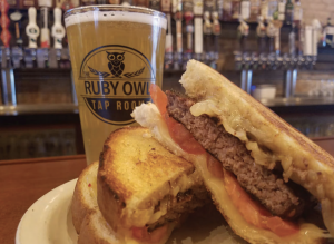 Courtesy of Ruby Owl Tap Room Facebook page
Ruby Owl Tap Room has a large selection of sandwiches, beers and even fish fry on Fridays.