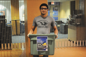 Cory Sparks / Advance-Titan
Senior Raiden Montero has friends who reside in Ukraine. As Ukrainian refugees flee to Poland, Montero started this drive with the intention of helping his friends and other civilians. The supply box is located by Titan Central in Reeve Union.