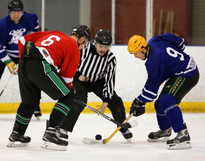 Courtesy of Oshkosh YMCA -- The Oshkosh YMCA requires hockey players to pay a fee to utilize the rink as well as wear full gear.