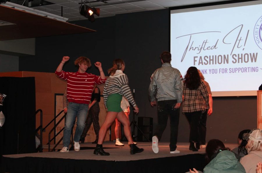 Courtesy of Lexi Chmielewski
Thrifted It! Fashion Show was planned by Lexi Chmielewski, a senior in the College of Business, and it consisted of thrifted clothing for the models to wear. 