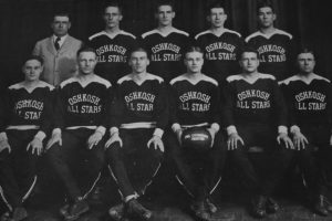 The inaugural Oshkosh All-Stars basketball team was formed by Oshkosh native Lonnie Darling
