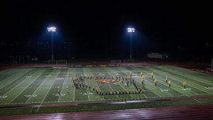 Photo: UWO Flickr —  The Titans new marching band did a full uniform practice in late August at Titan Stadium at JJ Keller Field.