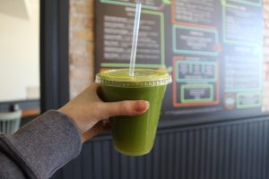 Photo creds: Katie Pulvermacher / The Advance-Titan -- Carrot & Kale is a juice bar located on Algoma Blvd in Oshkosh. 