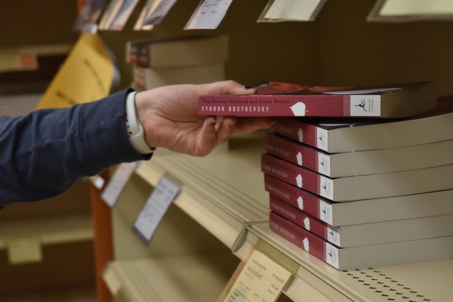 The Advance-Titan archives-- Student spending on textbooks has decreased significantly in the past year due to digital formats offering a less expesive alternative to the physical copy. 