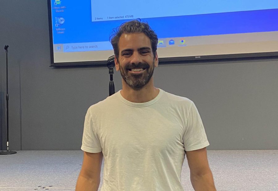 Nolan Swenson/Advance-Titan — Americas Next Top Model winner Nyle DiMarco visited UW Oshkosh on Tuesday and inspired many students.