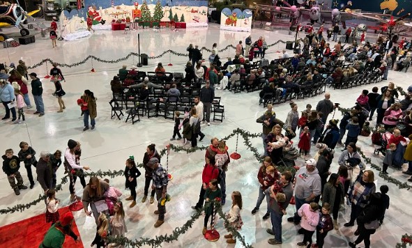 Katie Pulvermacher / Advance-Titan-- Christmas in the Air has become a holiday tradition for some families in the community, and has been held for nearly 40 years at EAA.