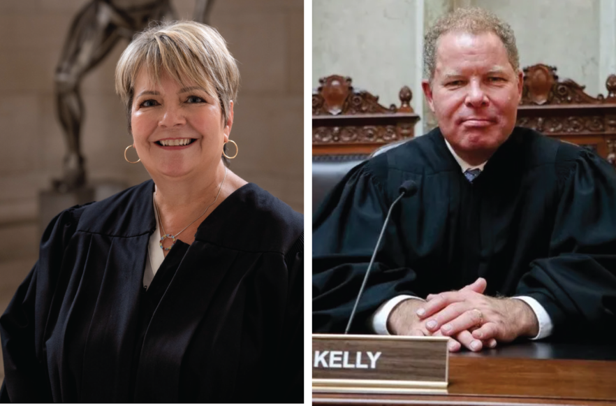 Janet Protasiewicz and Daniel Kelly advanced to the Wisconsin Supreme Court Justice race in April.