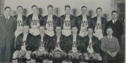 Courtesies of UWO Archives / Oshkosh won their second straight conference championship in 1938