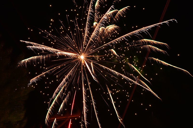 Courtesy of Annatsach, CC BY-SA 4.0 via Wikimedia Commons --  Data from the Wisconsin Department of Health Services shows that 505 people visited Emergency Departments with fireworks-related injuries between 2019 and 2022.