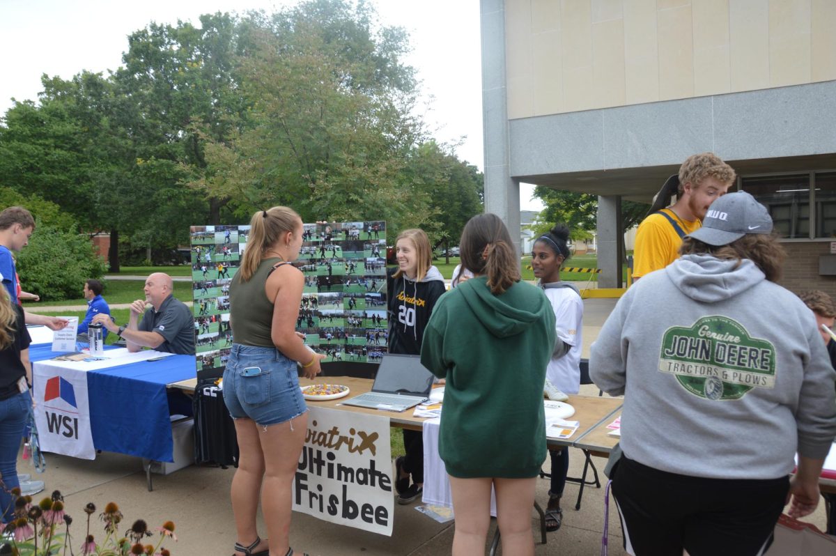 Advance-Titan file photo — UWO students can learn about different clubs on campus, such as Ultimate Frisbee, during the Sept. 5th Titan Fest.