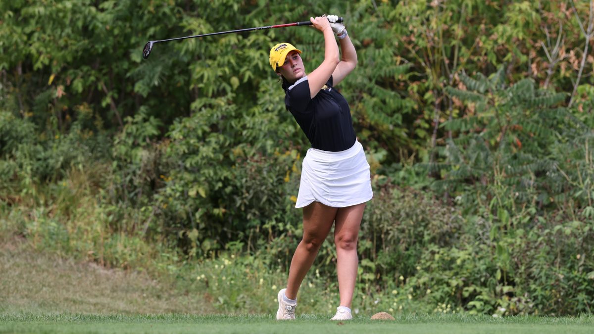 Courtesy of UWO Athletics -- UWOs Ava Downie led the Titans with 176 strokes in the two-day Georgianni Inviational.