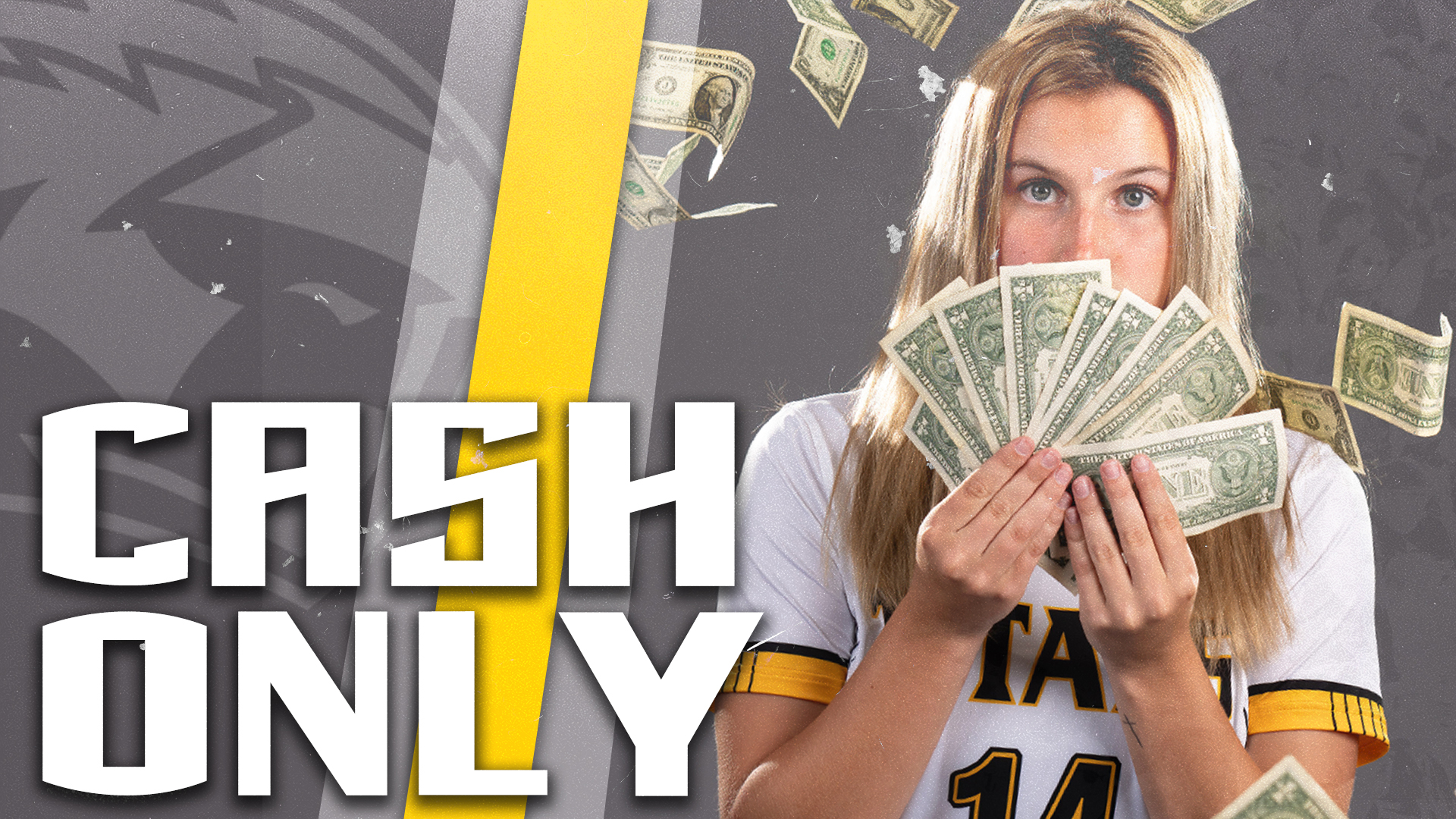 Courtesy of UWO Athletics --  The UWO Athletic Department announced Sept. 19 that all UW Oshkosh home athletic events will be cash only until further notice.