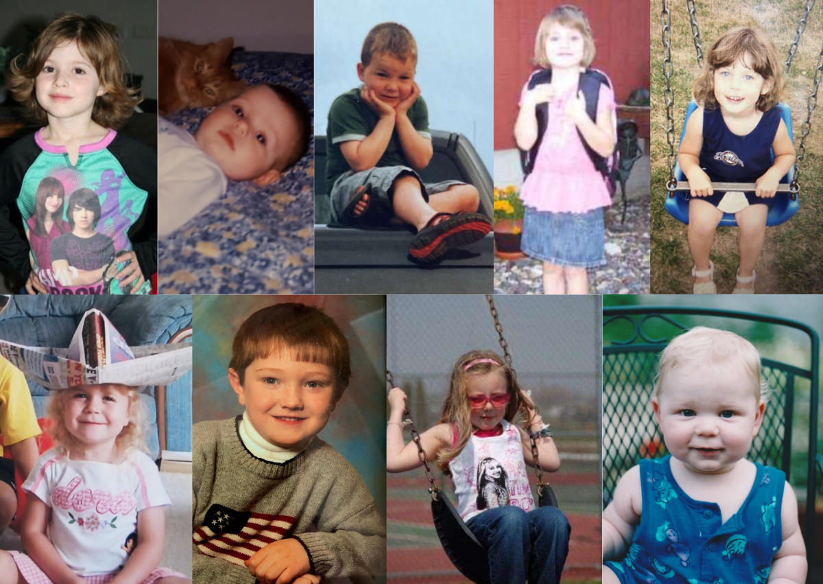 Courtesy of A-T Editors / Parents often stress over choosing a baby name. Some names follow trends, while others are unique. Above are the baby photos of The
Advance-Titan editors. Can you guess who is who? 