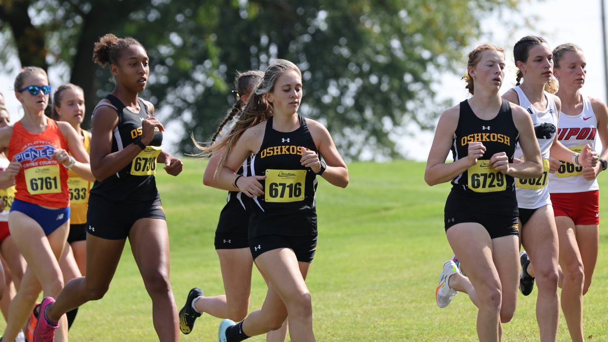 Courtesy of UWO Athletics -- The UWO women’s cross-country team managed to place third out of seven teams at the Lawrence University Gene Davis Invitational.