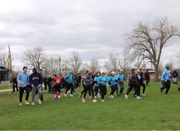 Students spring into action at Tulip run