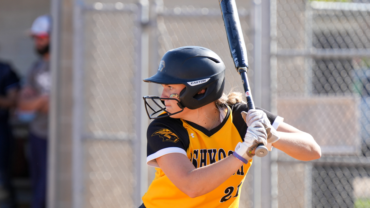 Courtesy of UWO Athletics -- Abby Garceau went 2-for-3 with three RBIs and a double in the Titans win over Saint Benedict in the first round of the NCAA Tournament on Thursday. 
