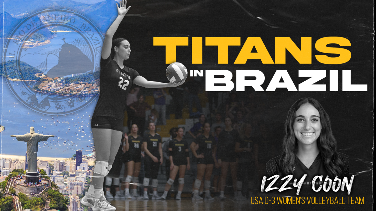 Courtesy+of+UWO+Athletics+--+UW+Oshkosh+volleyball+player+Izzy+Coon+joined+the+USA+D-3+Volleyball+team+in+its+Brazil+Tour+2024+over+the+summer.
