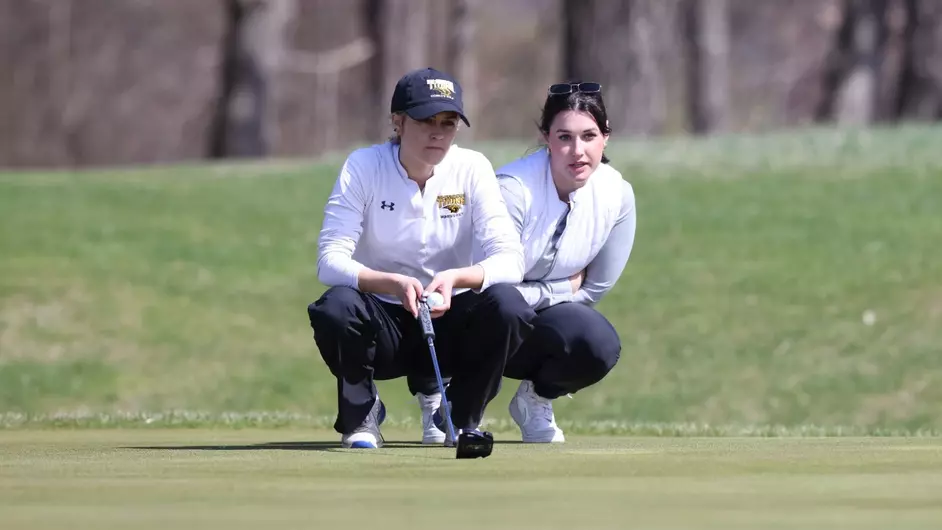 Courtesy of Steve Frommell / UWO Athletics -- The UWO women's golf team placed third at the Marian University Invite Sept. 6-7.