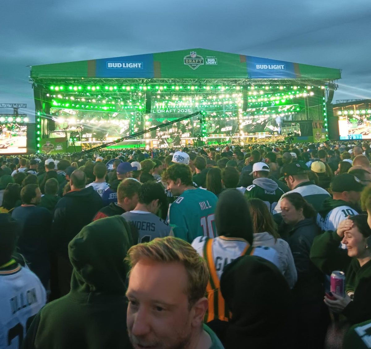 Jacob Link / Advance-Titan -- Green Bay hosted the NFL Draft from April 24-26.