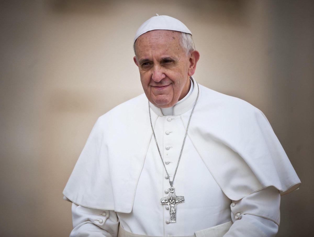 Courtesy of Flickr -- Pope Francis died on April 21 at the Vatican.
