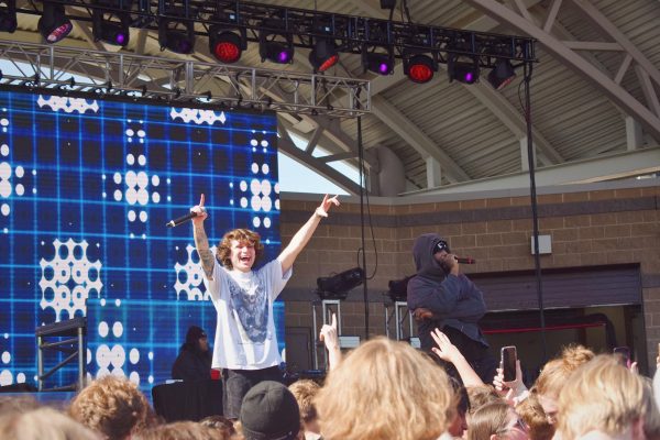 Zach Bellin / Advance-Titan -- ICYTWAT performs at the Valley Vinyl Music Festival at the Leach Amphitheater in Oshkosh.