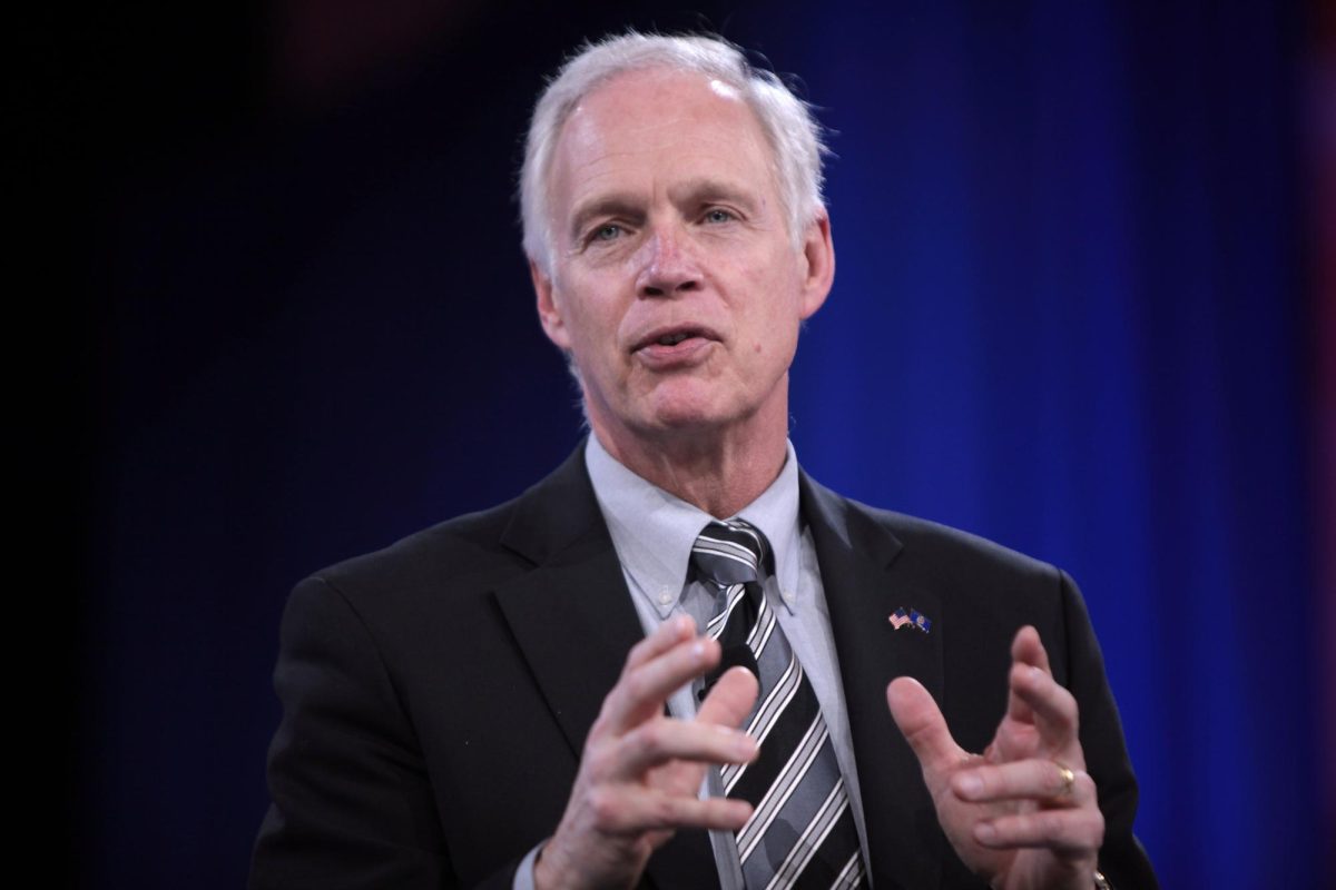 Courtesy of Wikimedia
U.S. Sen. Ron Johnson speaks during the 2016 Conservative Political Action Conference in National Harbor, Maryland.