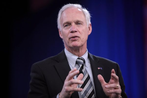 Courtesy of Wikimedia
U.S. Sen. Ron Johnson speaks during the 2016 Conservative Political Action Conference in National Harbor, Maryland.